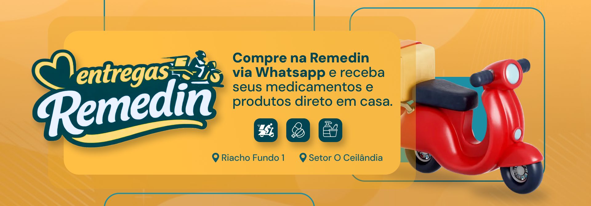 Banner - contato site remedin